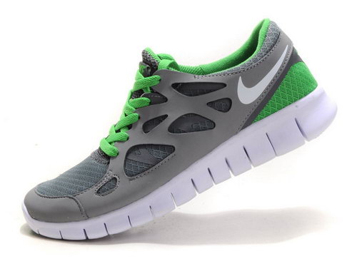 Nike Free Run 2 Womens Size Us9 9.5 10 Gray Green Norway